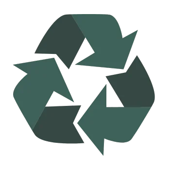 signe recyclé signifiant la valeur de l'économie circulaire